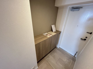 きれいな玄関です
