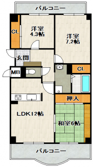 【間取り】