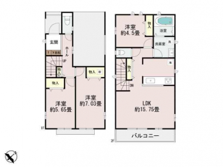 １号棟間取り図