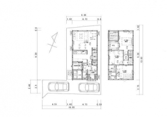 参考建物配置図②３ＬＤＫプラン（ファミリー向き）