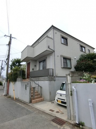 南向きのお洒落な洋館
