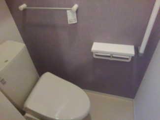 トイレもきれいです
