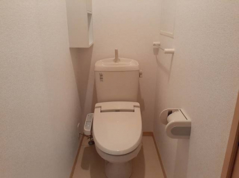 トイレもきれいです
