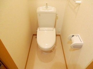 トイレもきれいです