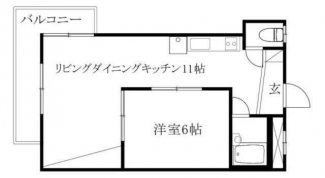 内観写真は１ＬＤＫ（リフォーム済）のお部屋です。
