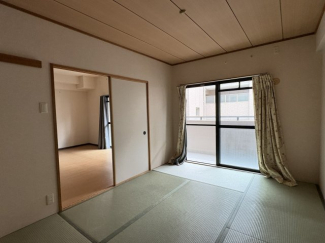 明るい和室です