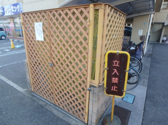 ゴミステーションです