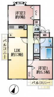 【間取り】