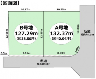 区画図