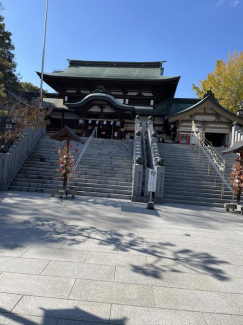 伊豫豆比古命神社まで1214m
