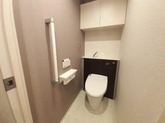 シンプルで使いやすいトイレです
