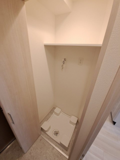 室内洗濯機置き場