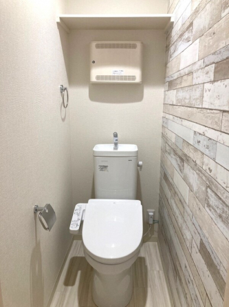 清潔感のあるトイレです