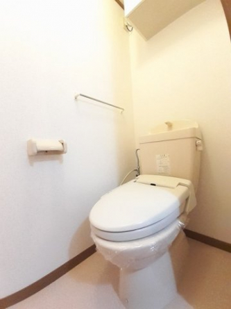 落ち着いたトイレです