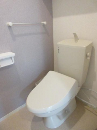 トイレもきれいです
