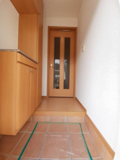 シンプルで使いやすい玄関です