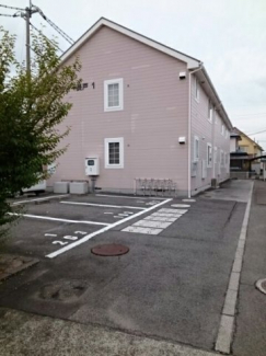 駐車場があるので、車を買う予定の方も安心です