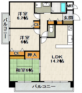【間取り】