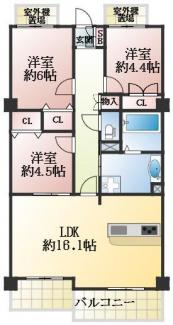【間取り】