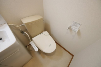 トイレもきれいです