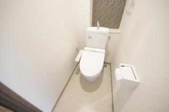 シンプルで使いやすいトイレです