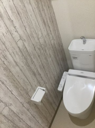 同社施工例です。コンパクトで使いやすいトイレです