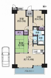 平面駐車場賃料に含みます。