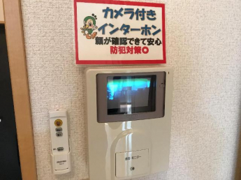 来客相手の顔が分かるＴＶドアホン