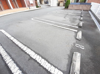 駐車場に車を止められます