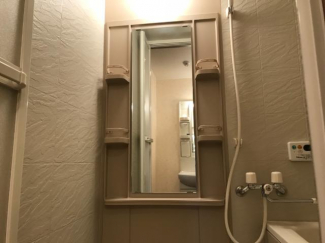 お風呂はボトル置き場も多くて便利です
