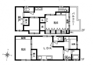 大阪府枚方市村野東町の中古一戸建ての画像