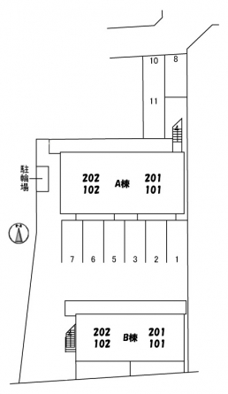 【区画図】