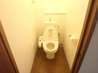 落ち着いたトイレです