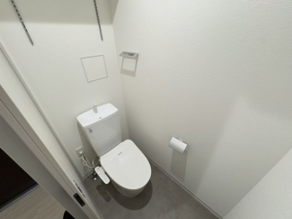 ゆったりとした空間のトイレです