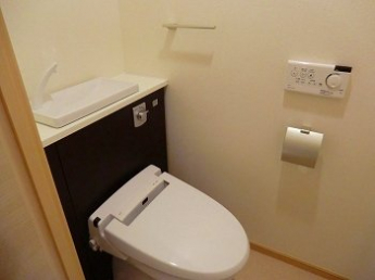 トイレもきれいです