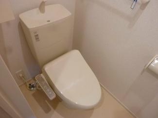 トイレもきれいです