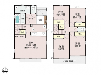 大阪府羽曳野市野の新築一戸建ての画像