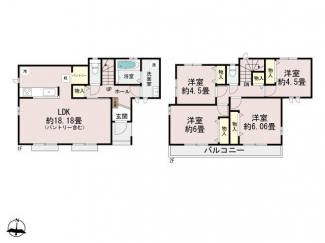 大阪府羽曳野市野の新築一戸建ての画像
