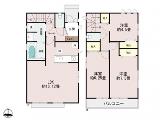 大阪府松原市三宅中５丁目の新築一戸建ての画像