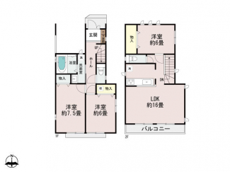 大阪府松原市三宅中５丁目の新築一戸建ての画像