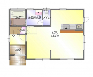 １階間取図