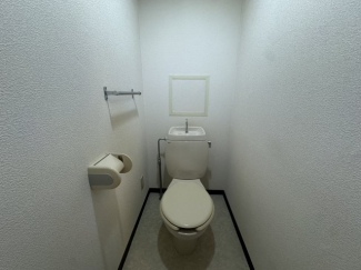 落ち着いた色調のトイレです