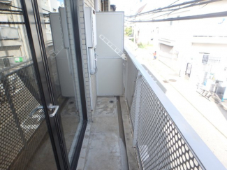 広々としたバルコニーです