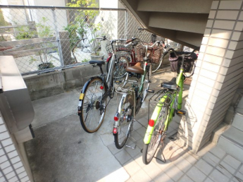 駐輪スペースです