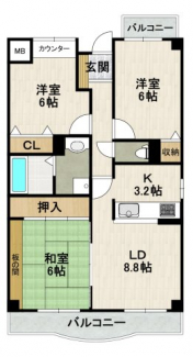 【間取り】