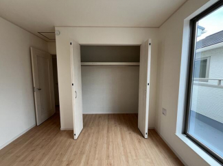 各部屋にクローゼットを設置。空間をうまく使ってお気に入りの服