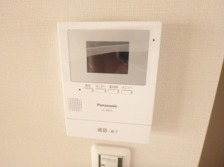 来客者の確認ができるモニターホン
