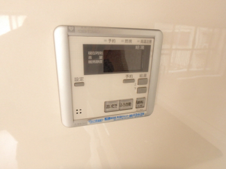 温度調節が簡単な給湯リモコン