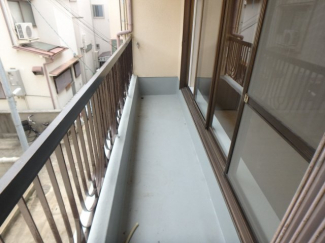 気持ちよくお洗濯できるバルコニー