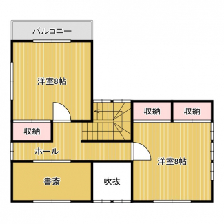 ２階間取り